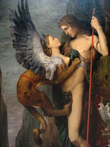 Oedipe et le sphinx (Gustave Moreau)